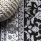 Jonathan Y Palmette Modern Persian Floral Cream/Gray/Black 3 ft. x 5 ft. Area Rug MDP503B-3 - alternate 8