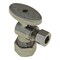 Durapro Quarter-Turn Angle Stop, 5/8 in. OD Compression x 3/8 in. OD Compression, Lead Free Chrome NLT1331ARN - alternate 1
