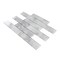 Apollo Tile Light Gray 11.8 in x 11.8 in Glass Glossy Floor and Wall Mosaic Tile 4.83 sqft/case, 5PK APLC8809A - alternate 7