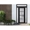 Vdomdoors Front Exterior Prehung FiberGlass Door Frosted Glass / Manux 8312 Matte Black / 2 Sidelight and Tra MANUX8312EXD-BLK-W14+36+14 x H80+14-RH - alternate 3