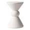Leisuremod Echo 13 in Round Stone Side Table, Weather-Resistant, Fully Assembled EST13CR - alternate 1