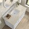 James Martin Vanities Lorelai 48" Single Vanity, Bright White, w/ 3 CM Tajnar Eclos Top 424-V48-BW-3TJR - alternate 8