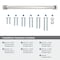 Amerock Surpass 12 inch 305mm Center-to-Center Polished Nickel Appliance Pull BP55523PN - alternate 3