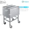 Amgood 18 in. x 24 in. Mobile Ice Bin with Sliding Lid ICE BIN MIB-182412-Z - alternate 7