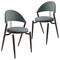 Leisuremod Venice Collection Modern Dining Chair In Black in Grey, 2PK VC49LGR2 - alternate 7