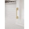 Amerock Angle 3-3/4 inch (96mm) Center-to-Center Champagne Bronze Cabinet Pull, 10PK 10VMP37300CZ - alternate 3