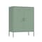 Manhattan Comfort 2-Piece Naomi Accent Cabinet and Storage Cabinet in Green 2-AF067-GR - alternate 6