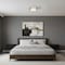 Designers Fountain 12 in. Modern Matte Black Selectable 5 CCT Integrated LED Flush Mount for Bedrooms EV1412C5D-43 - alternate 6