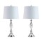 Jonathan Y Reid 25.5" Crystal LED Table Lamp, Clear/Chrome, 2PK JYL2041A-SET2 - alternate 7
