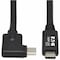 Eaton EATON USB-C Cable M/m, USB 3.2 Gen 2 10 Gbps, 5a 100w Rating U420-01M-G25ARA - alternate 1