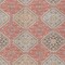 Homeroots 8' X 10' Salmon And Beige Floral Washable Indoor Outdoor Area Rug 610778 - alternate 8