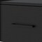 Homeroots 10" Black Wood One Drawer Floating Nightstand 546180 - alternate 8