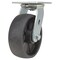 Vestil Glass Filled Nylon Swivel Caster 6 In. Diameter x 2 In. Width 1200 Lb. Capacity Black CST-VE-6X2GFN-S - alternate 1