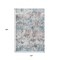 Homeroots 10' X 14' Blue Ivory And Sage Abstract Washable Indoor Outdoor Area Rug 643570 - alternate 4