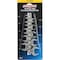 Channellock Standard 3/8'' Drive Crowfoot Wrench Set, 10-Piece 302948 - alternate 1