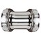 Do It Best 1-1/2'' Chrome-Plated Brass Straight Coupling DIB134 - alternate 1