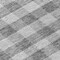 Homeroots 8' Gray And Charcoal Round Plaid Washable Indoor Outdoor Area Rug 595483 - alternate 8