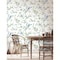 York Wallcoverings Blossom Branches White and Blue Wallpaper BL1744 - alternate 6