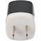 Add-On DUAL-PORT NEMA 1-15P MALE TO USB 2.0 A FEMALE 5V AT 1.5A WALL CHARGER 5V USAC2USB5V15A - alternate 6