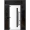 Vdomdoors Steel Door Dekton 0163 Venezia Noce 96вЂќ/ 2 Side and Top Exterior Window Sidelite Entry Door Paint DEKTON0163EXD-VEN-W16+36+16xH96+16-RH-I - alternate 4
