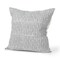 Homeroots 22" Cream And Indigo Botanical Linen Throw Pillow Cover with Embroidery 608208 - alternate 4