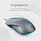 Hp M280 Wired Optical Gaming Mouse 2400 MAX DPI, RGB Backlit, 6 buttons M280/GUN - alternate 6