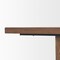 Homeroots 84" Brown Solid Wood Trestle Base Dining Table 604015 - alternate 15