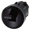 Siemens Toggle switch, 22 mm, round, plastic, black, 2 switch positions 3SU1000-3EA10-0AA0-ZY19 - alternate 1
