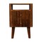 Homeroots 24" Brown Solid Wood One Drawer Nightstand 701704 - alternate 8