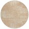 Homeroots 8' Coral And Salmon Round Abstract Washable Indoor Outdoor Area Rug 588776 - alternate 6