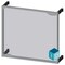 Siemens ALPHA 400/630/1250 DIN assembly kit front cover for unequipped panel 8GK4500-3KK22 - alternate 3
