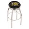 Holland Bar Stool Co 30" Chrome Wichita State Swivel Bar Stool, Accent Ring L8C3C30WichSt - alternate 1