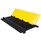 Atlas Cable Protector Wire Ramp, 5 Channel Bulk Pallet, 35'' Long Black & Yellow, 10PK CP9975-10 - alternate 8
