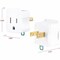 Cyberpower CyberPower Adapters & Wall Taps GT1W2PK - Outlet type: NEMA 5-15R GT1W2PK - alternate 6