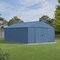 Arrow Classic 12 x 14 x 8 ft Blue Grey Steel Storage Shed CLG1214BG - alternate 13