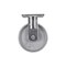 Vestil Cast Iron/Steel Rigid Caster 6 In. Diameter x 2 In. Width 1543 Lb. Capacity Silver CST-VE-6X2CI-R - alternate 2