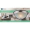 Boston Harbor Two Light Flush Mount Ceiling Fixture, 120 V, 60 W, 2-Lamp, A19 or CFL Lamp F51WH02-1005-BN - alternate 3