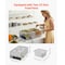 Vevor Commercial Food Warmer Buffet Bain Marie 1200W Steam Table with Two Pans M-112 - alternate 5