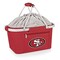Picnic Time Family Of Brands NFL San Francisco 49ers - Metro Basket Collapsible Cooler Tote 645-00-100-274-2 - alternate 1