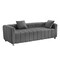 Homeroots 30" Gray Fabric Sofa 568286 - alternate 6