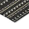 Homeroots 10' X 14' Black And Taupe Striped Washable Indoor Outdoor Area Rug 610521 - alternate 7
