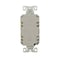 Eaton Wiring Devices Eaton GFCI Receptacle, 125 V, 15 A, NEMA: NEMA 5-15R, Back, Side Wiring, Light Almond GF15LA - alternate 4