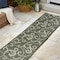 Jonathan Y Maribel Traditional Classic All-Over Scroll Green/Cream 2 ft. x 8 ft. Indoor/Outdoor Runner Rug TSN205D-28 - alternate 8