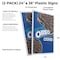 Signmission Deep Fried Oreo, Plastic Signs Only 24 Inch x 36 Inch, Corrugated Plastic, 2PK CSB-2436-2PACK-Deep Fried Oreo - alternate 2