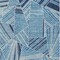 Homeroots 8' X 10' Blue And Teal Blue Geometric Washable Indoor Outdoor Area Rug 594770 - alternate 6