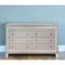 Homeroots 65" Champagne Solid Wood With Bling Six Drawer Double Dresser 384035 - alternate 5