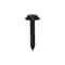 Auveco Phillips Flat Washer Head Tapping Screw #6 x 3/4in Black, 100PK 12951 - alternate 1