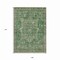 Homeroots 9' X 12' Emerald Medallion Washable Indoor Outdoor Area Rug 608020 - alternate 6