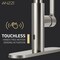 Anzzi Touchless PullDown Faucet with Fan Sprayer, Brushed Nickel KF-AZ303BN - alternate 7