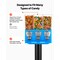 Vevor Candy Vending Machine Four Compartment Candy Vending Machine with Stand ak29 - alternate 5
